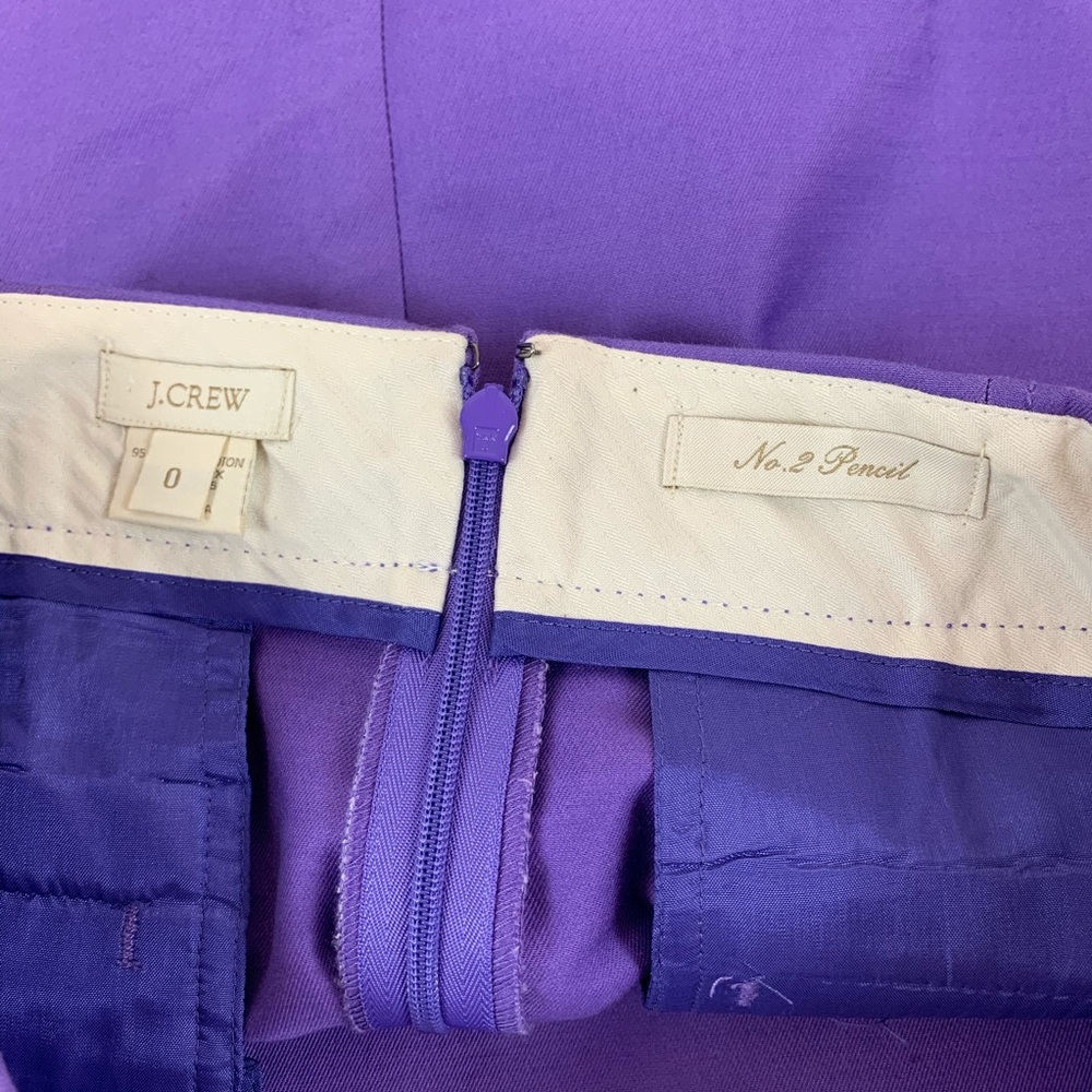 J Crew classic No.2 Pencil skirt in double surge - Picture 8 of 8